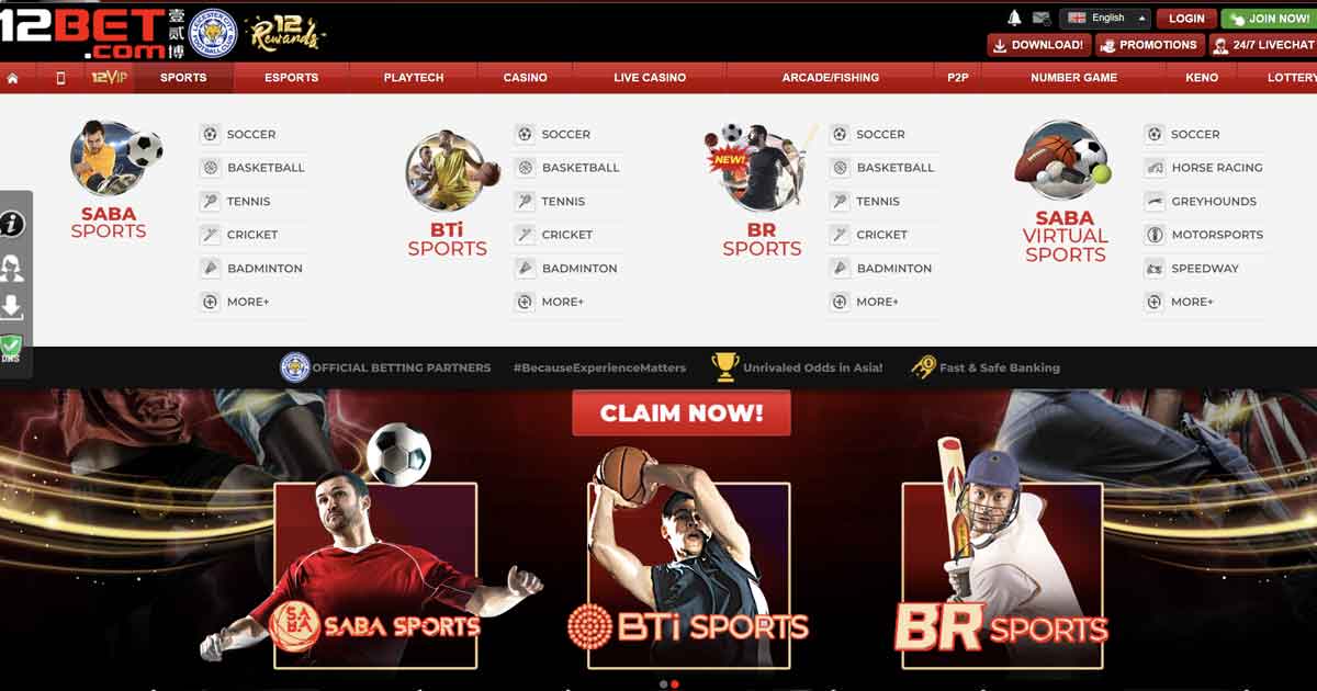 Why 12BET Sportsbook is the Perfect Place to Bet